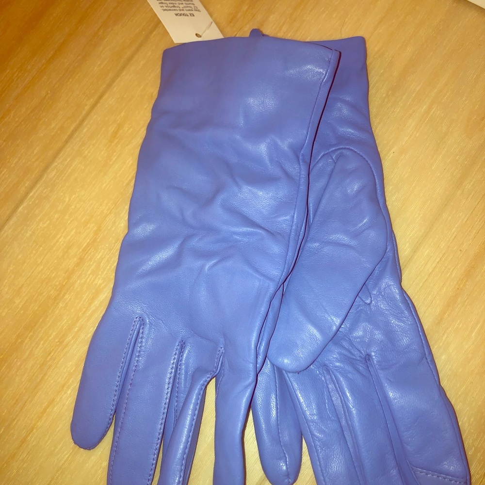 Lands End lined leather EZ touch women’s gloves